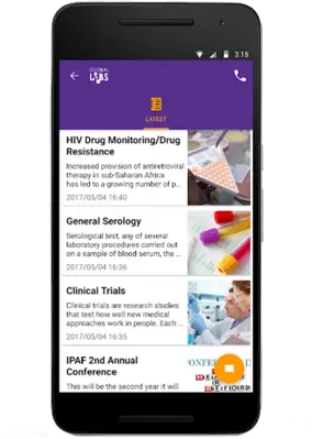 Neuberg Global Labs android App screenshot 1